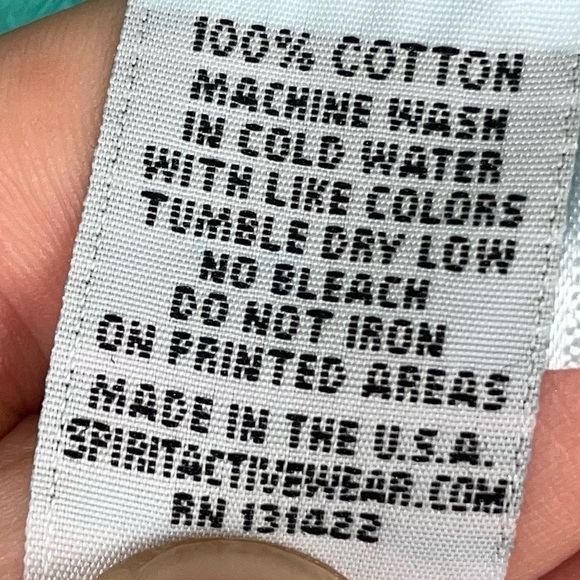 Spirit Jersey Charleston, South Carolina Tourist Vacation Shirt Spell Out Back - Picture 8 of 8